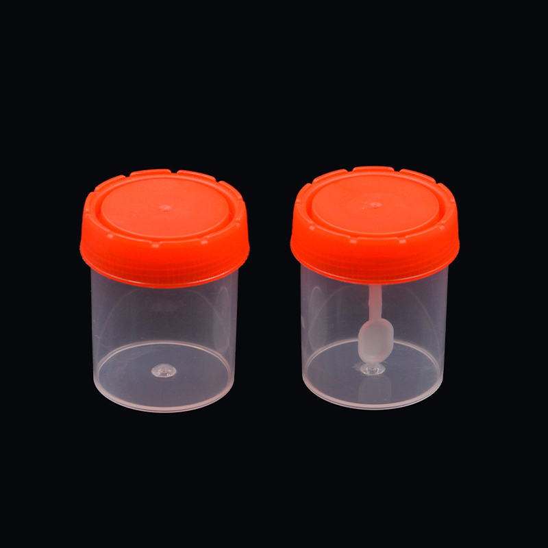 Urine Container 60ml,No Graduation,  PP